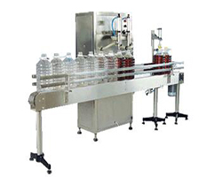 白酒、大桶水半自動灌裝線